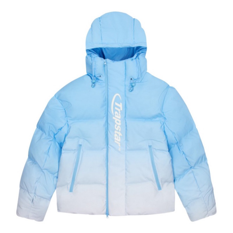 Trapstar Hyperdrive Technical Puffer Oberbekleidung Herren Blau Österreich | XG92-639