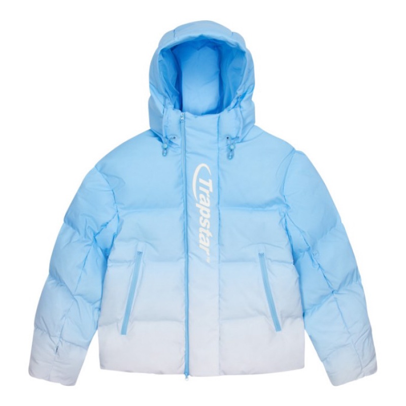 Trapstar Hyperdrive Technical Puffer Oberbekleidung Herren Blau Österreich | XG92-639