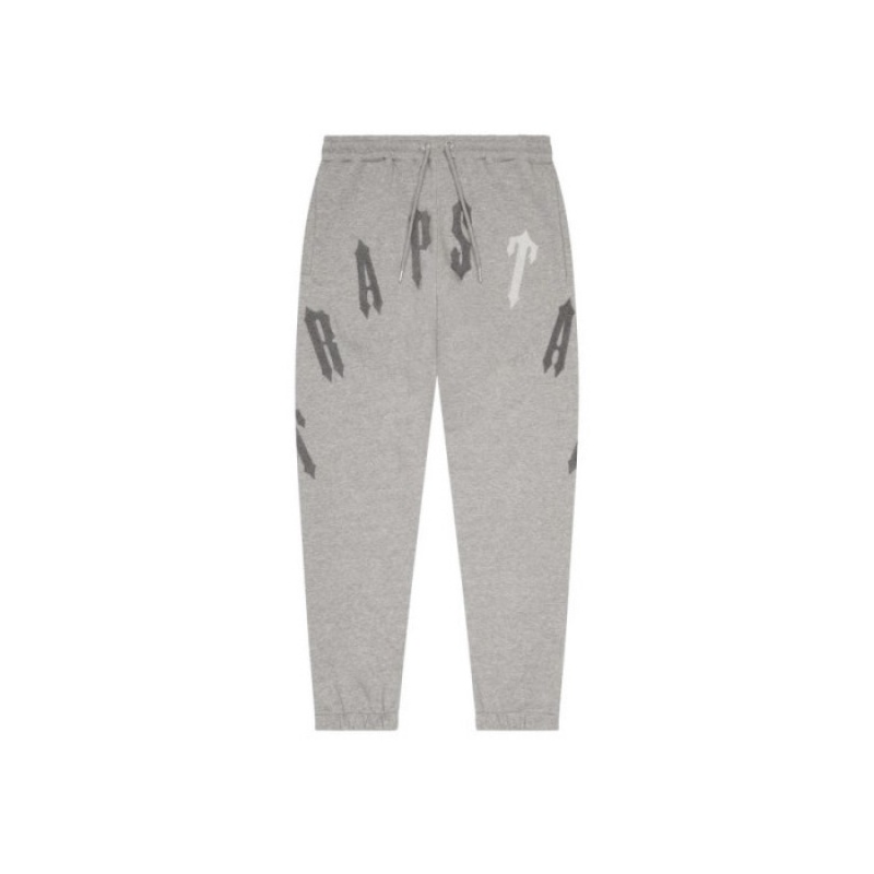 Trapstar Irongate Arch Chenille 2.0 Trainingsanzug Herren Grau Österreich | PU25-622