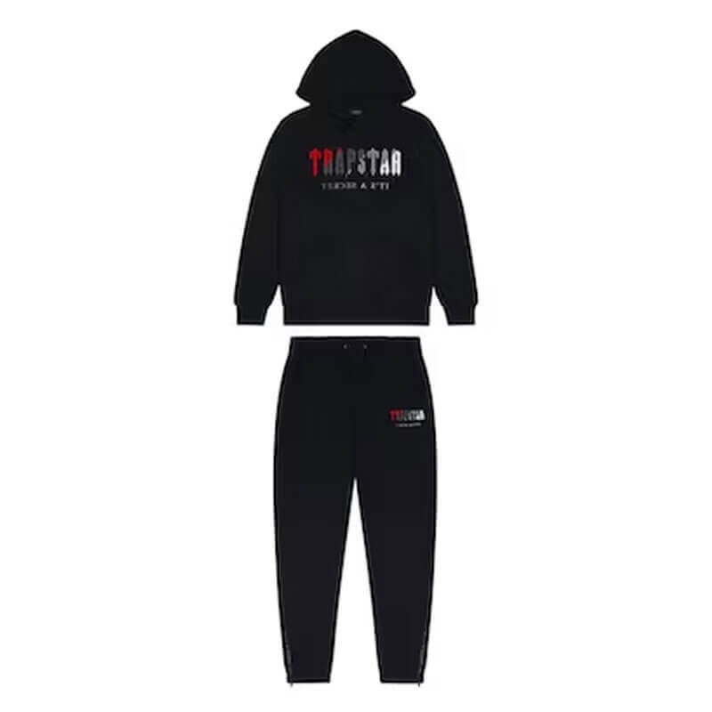 Trapstar Irongate Decoded Hoodie Trainingsanzug Herren Schwarz Österreich | DL86-316