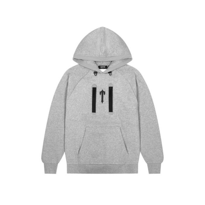 Trapstar Irongate T Trap Fleece Hoodie Herren Grau Österreich | II55-793