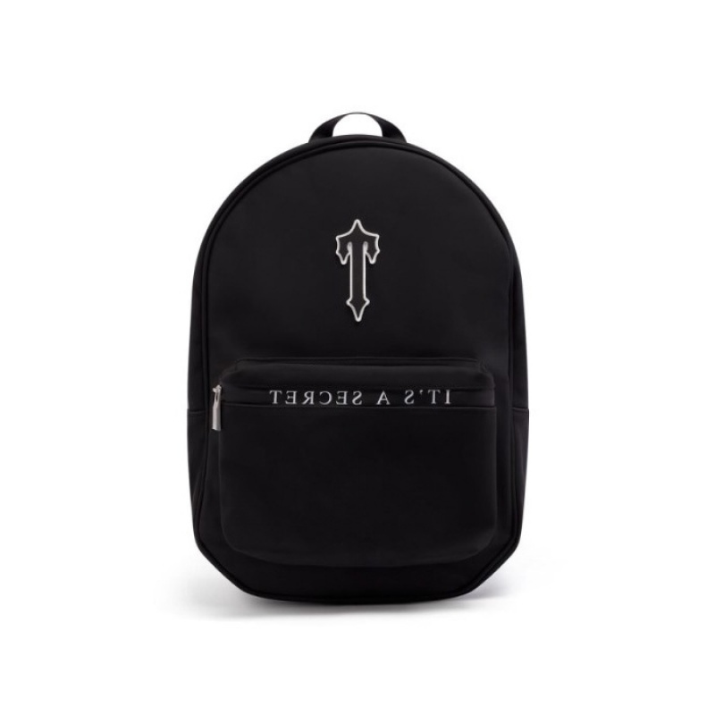 Trapstar It\'s A Secret Rucksack Taschen Herren Schwarz Weiß Österreich | QJ29-141