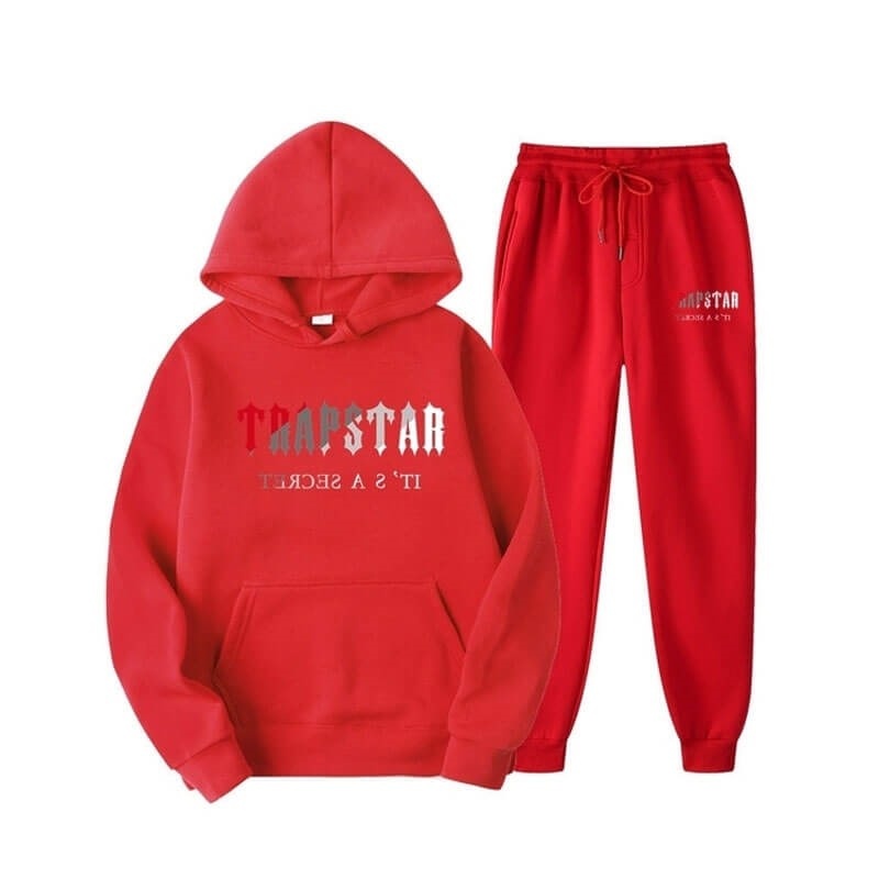 Trapstar It\'s Secret Trainingsanzug Herren Rot Österreich | ZB92-215