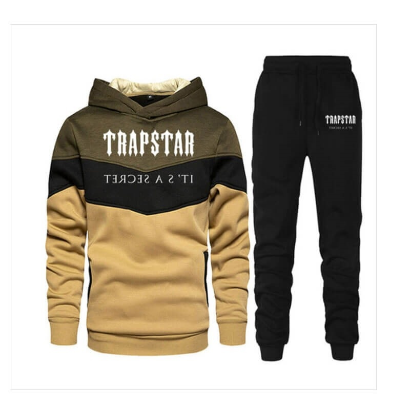 Trapstar Jogging Suit Logo Trainingsanzug Herren Khaki Österreich | WX15-528