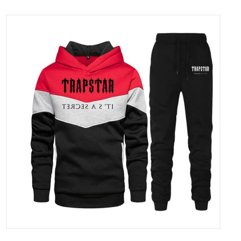 Trapstar Jogging Suit Trainingsanzug Herren Schwarz Österreich | BA24-232