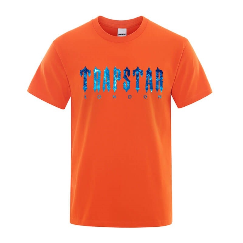 Trapstar London Chenille Tee T-shirts Herren Orange Österreich | FB92-784