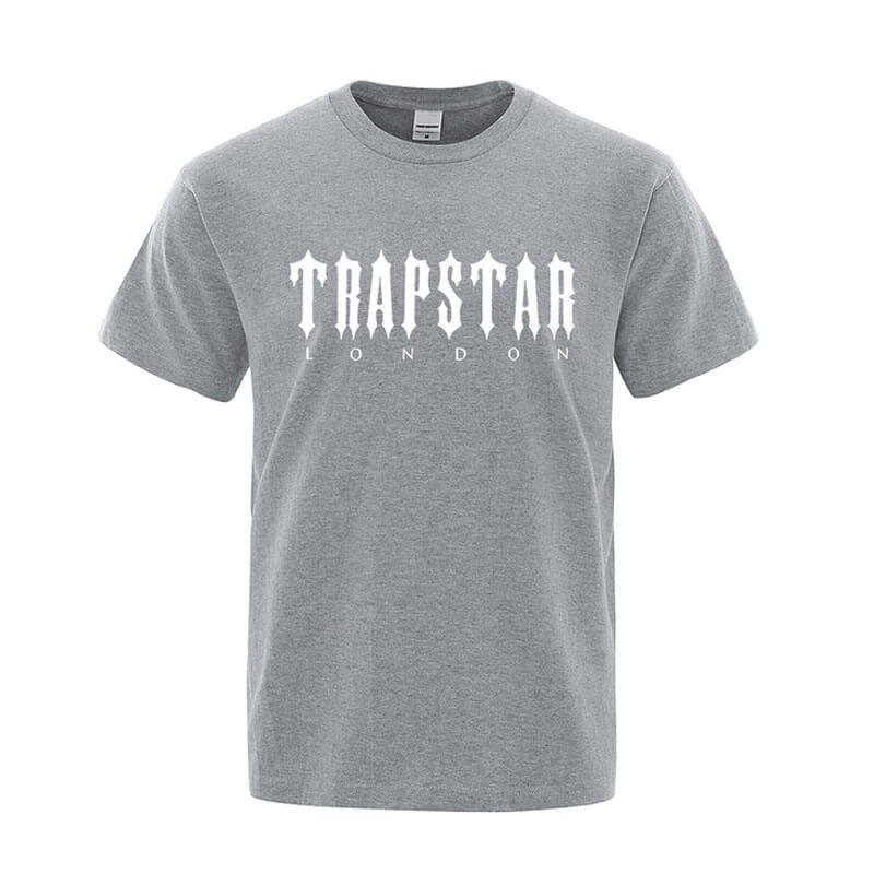 Trapstar London Letter Printed T-shirts Herren Grau Österreich | XY71-179