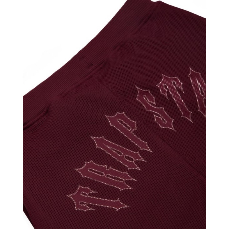 Trapstar Mesh Irongate Arch Jogginghose Damen Bordeaux Österreich | OE42-111