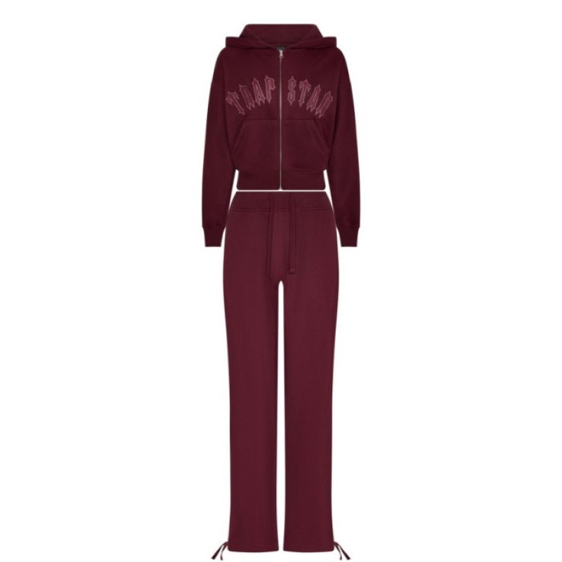 Trapstar Mesh Irongate Arch Jogginghose Damen Bordeaux Österreich | OE42-111