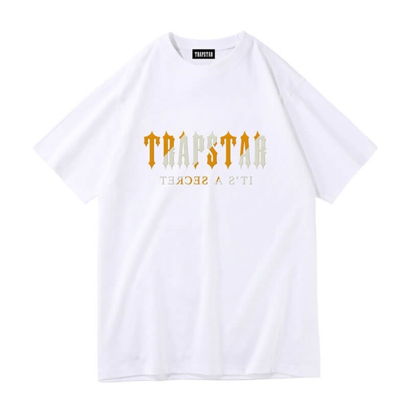 Trapstar Shinning Galaxy its a Secret T-shirts Herren Weiß Österreich | LE13-721