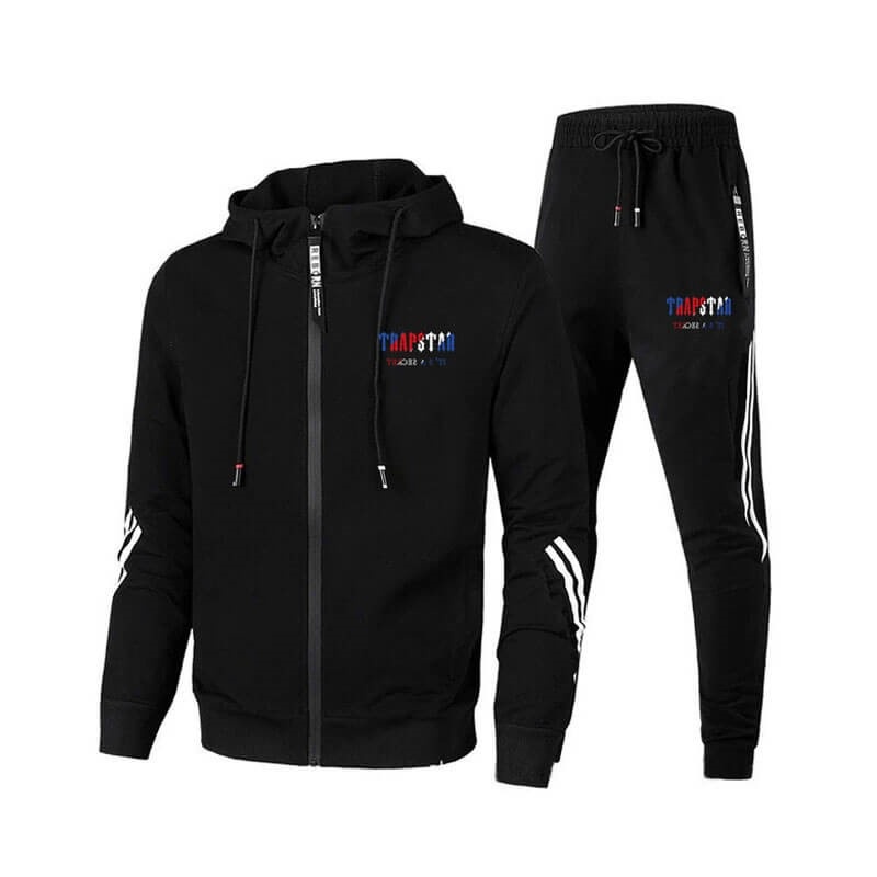 Trapstar Sportwear Logo Trainingsanzug Herren Schwarz Österreich | LZ82-834