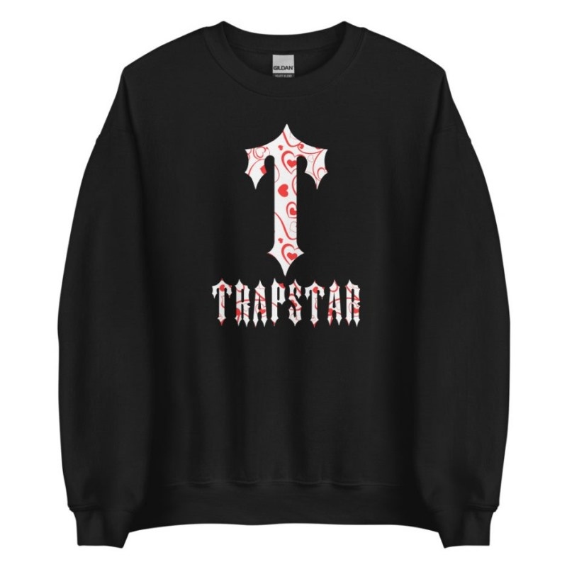 Trapstar T-For Sweatshirts Herren Schwarz Österreich | BS08-368