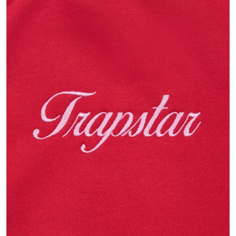 Trapstar TS-Star Zip Up Track Oberteil Damen Rot Österreich | QW91-360