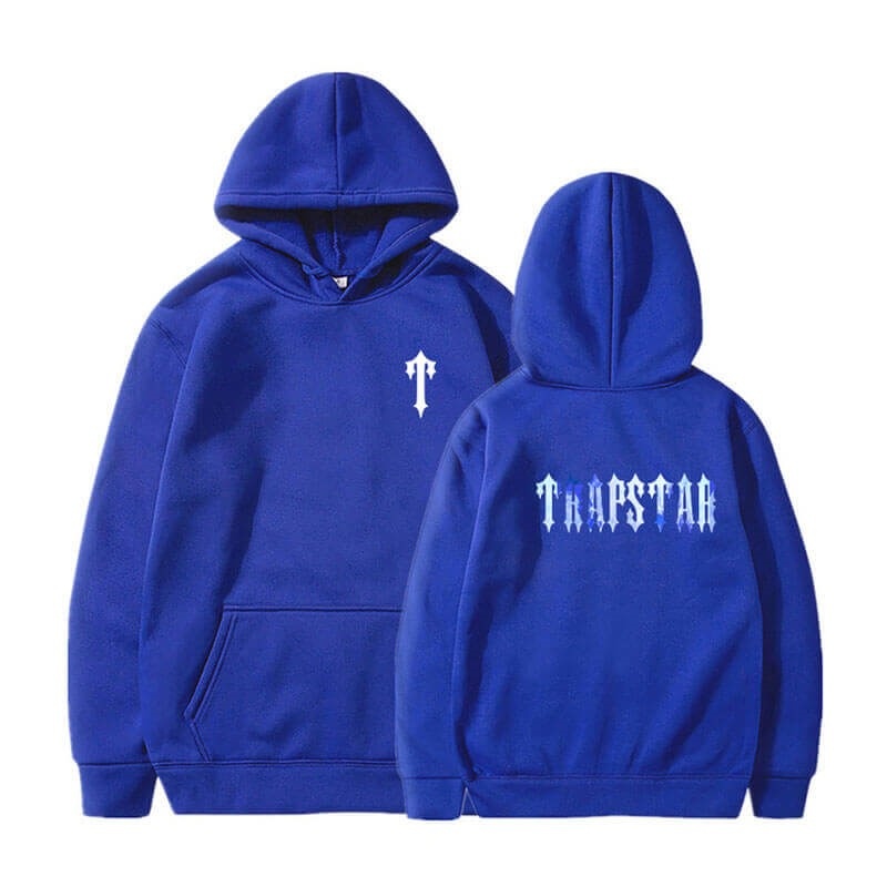 Trapstar T Pattern Hoodie Herren Blau Österreich | FI84-553