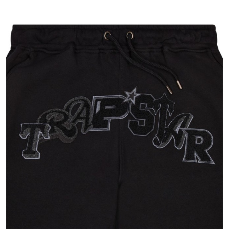 Trapstar Wildcard Chenille Jogging Bottoms Trainingsanzug Herren Schwarz Österreich | QT49-991