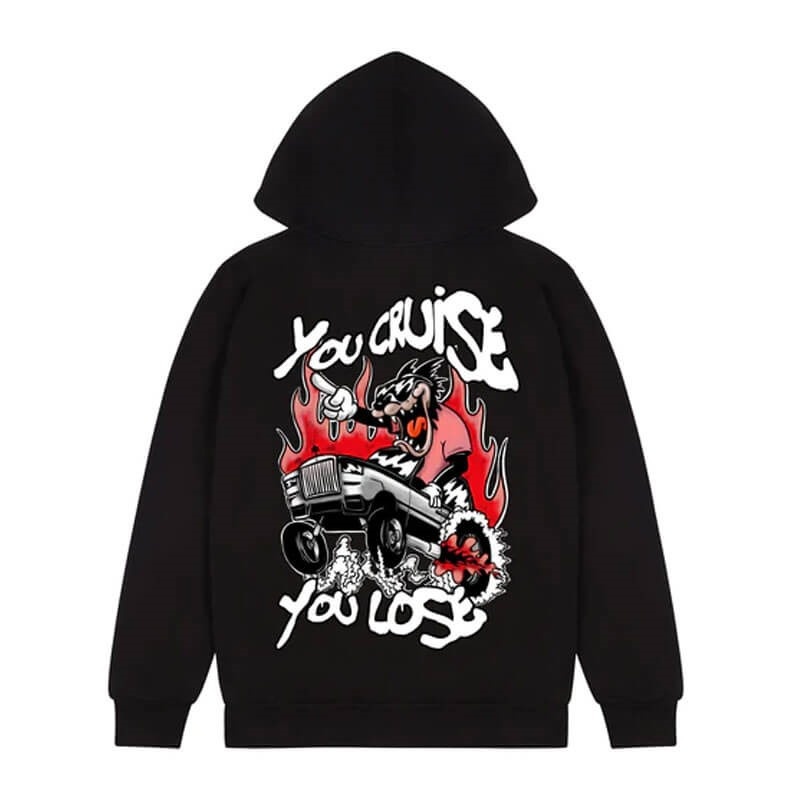 Trapstar You Cruise You Lose Paint Splatter Hoodie Herren Schwarz Österreich | FH72-592